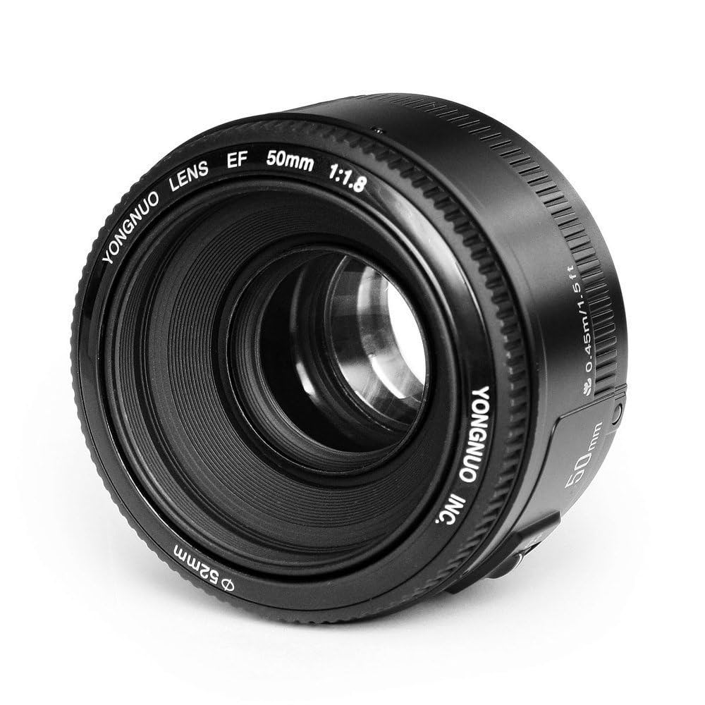(未使用･未開封品)　Yongnuo yn50?mm f1.8レンズ大口径オートフォーカスレンズfor Canon EFマウントEOSカメラ wyeba8q Amazon.com : YONGNUO YN50mm F1.8 Lens Large Aperture Auto